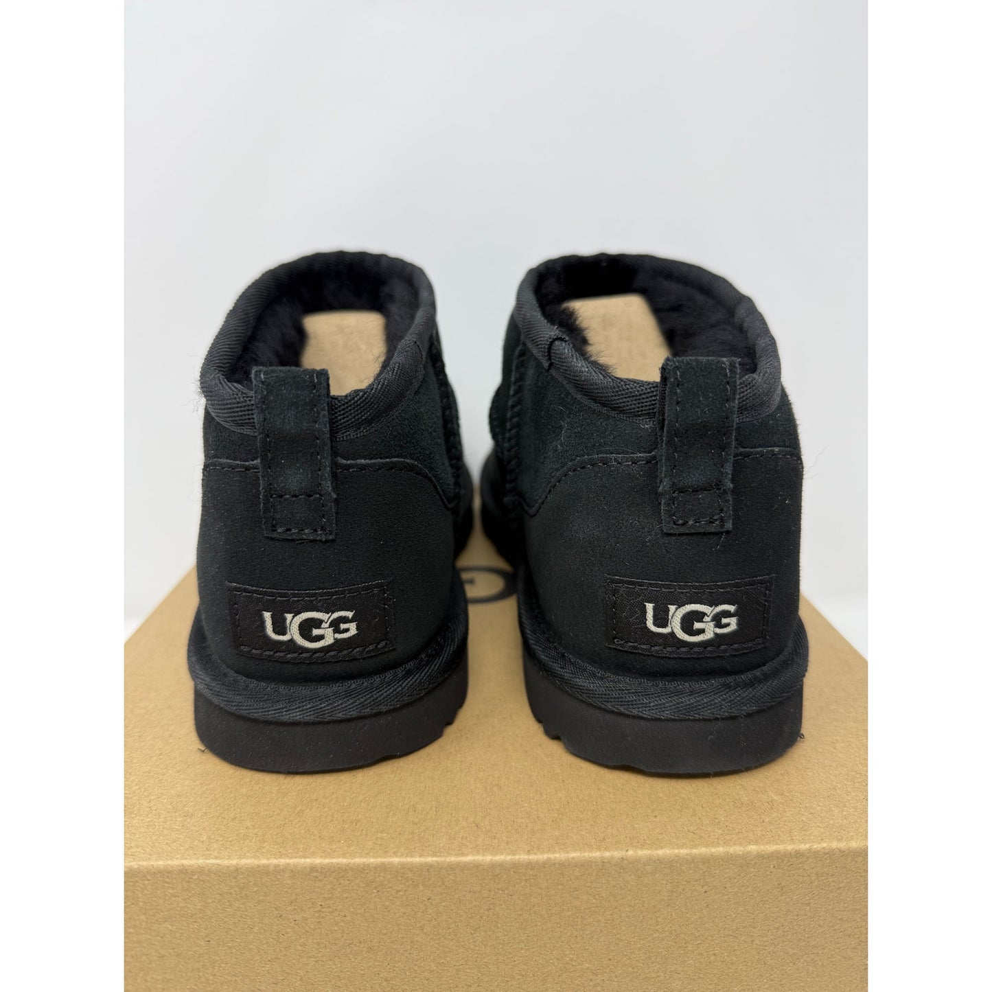 UGG Kids' Classic Ultra Mini Boots Black Size 6 – New in Box
