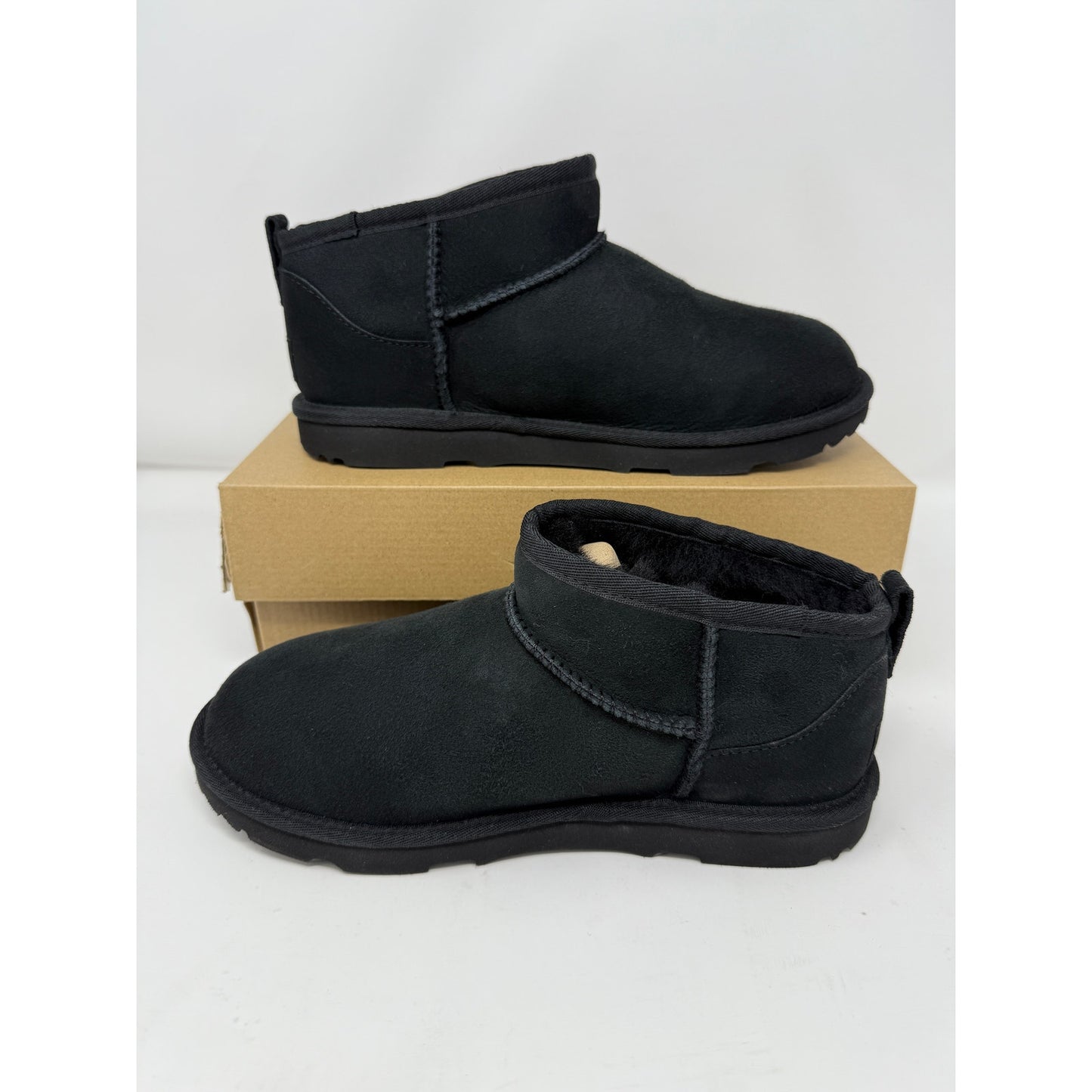 UGG Kids' Classic Ultra Mini Boots Black Size 6 – New in Box