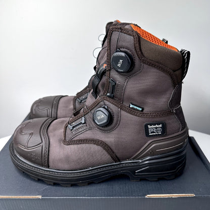 TIMBERLAND PRO Men's Magnitude BOA Dark Brown Size 8.5