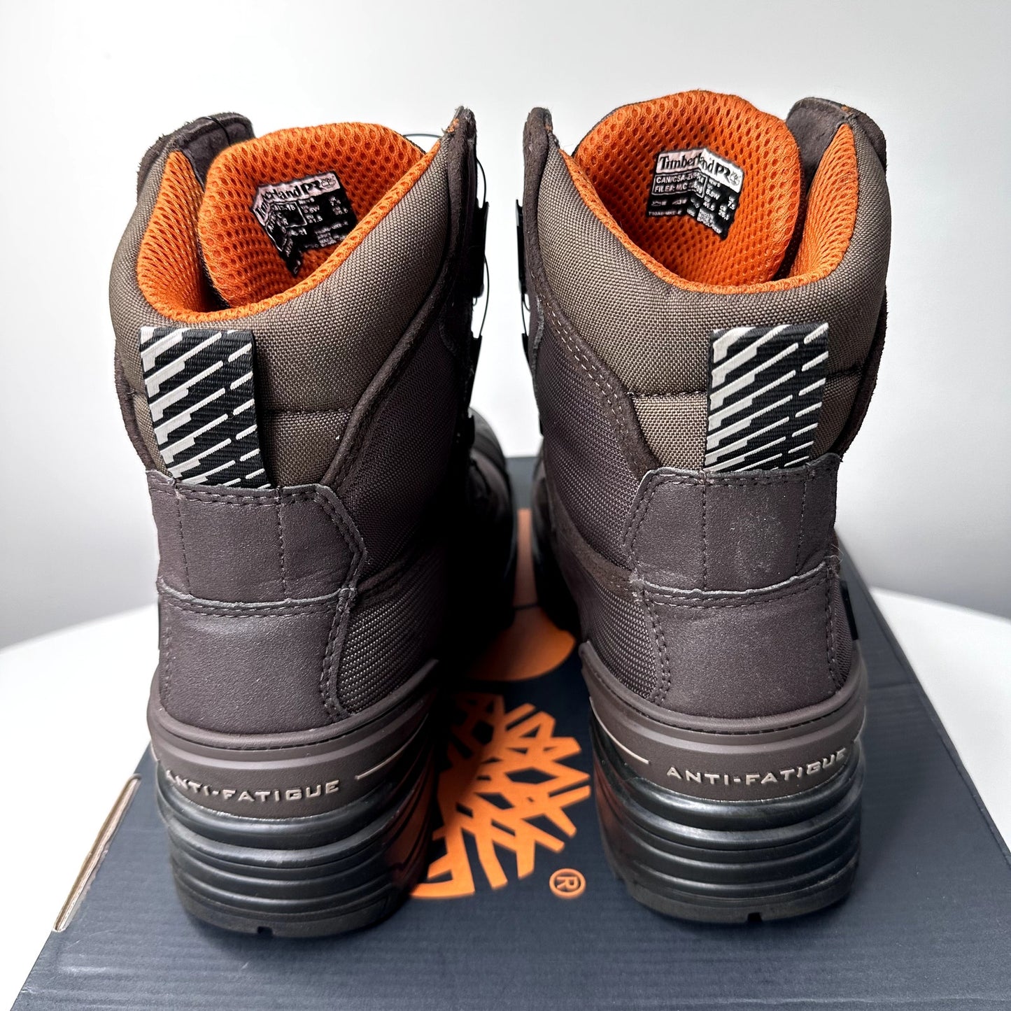 TIMBERLAND PRO Men's Magnitude BOA Dark Brown Size 8.5
