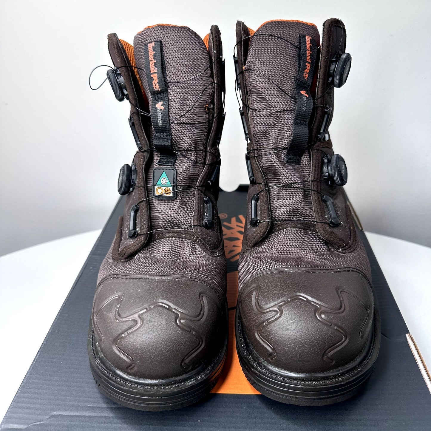 TIMBERLAND PRO Men's Magnitude BOA Dark Brown Size 8.5