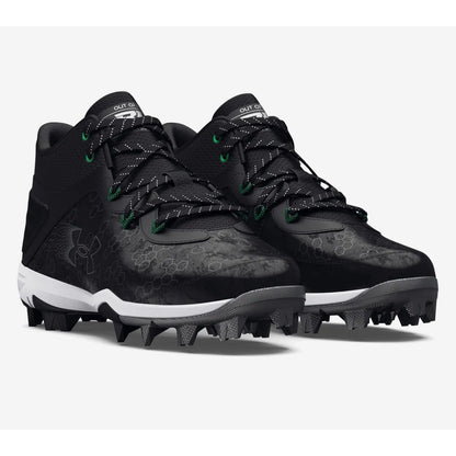 Under Armor Harper 8 Mid RM Toddler Kids Size 11 - Baseball Cleat
