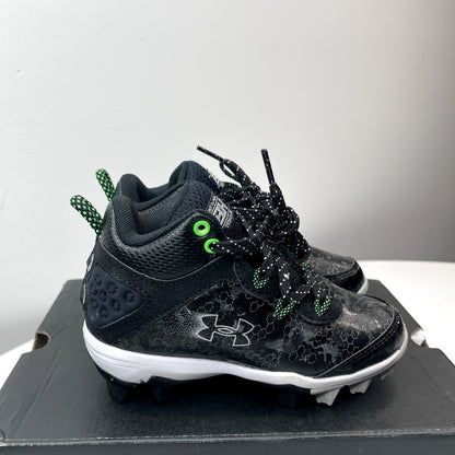 Under Armor Harper 8 Mid RM Toddler Kids Size 11 - Baseball Cleat