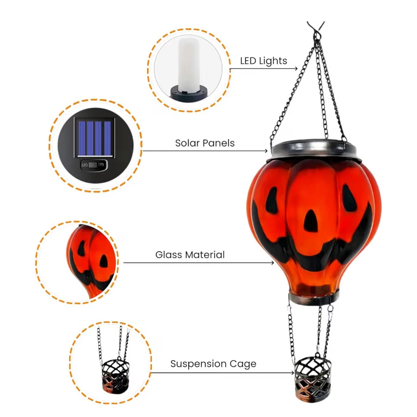 Halloween Solar Lantern