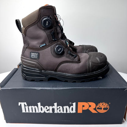 TIMBERLAND PRO Men's Magnitude BOA Dark Brown Size 8.5
