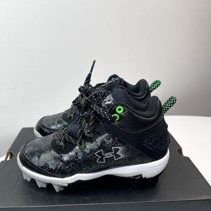 Under Armor Harper 8 Mid RM Toddler Kids Size 11 - Baseball Cleat