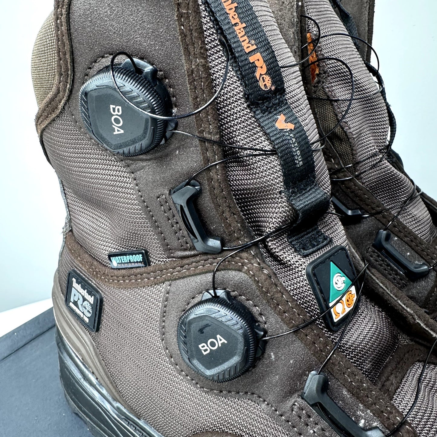TIMBERLAND PRO Men's Magnitude BOA Dark Brown Size 8.5